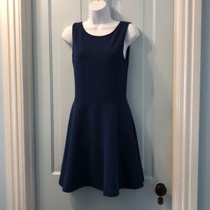 Frenchi skater dress poly sz M
